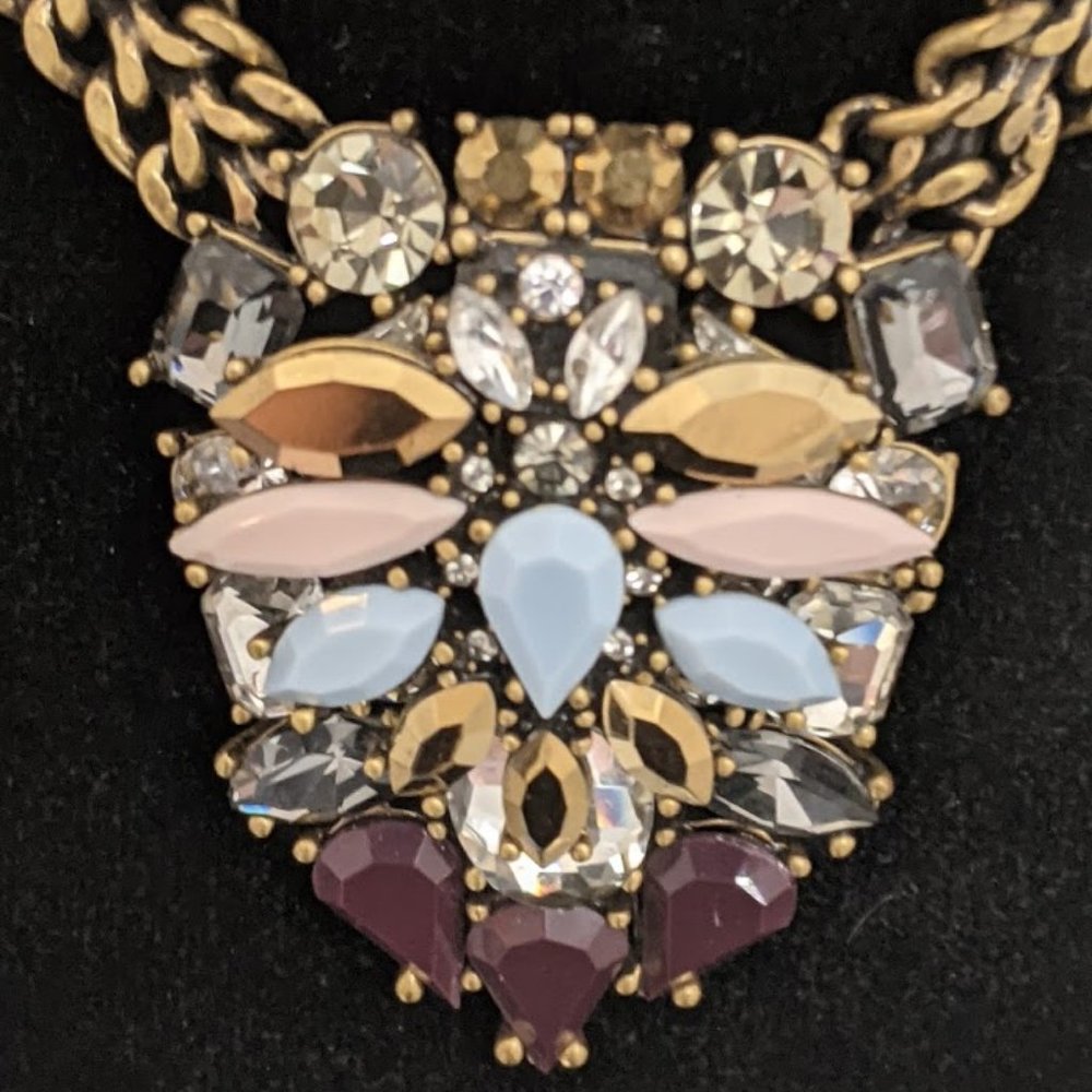 J Crew Necklace Vintage Art Deco Style